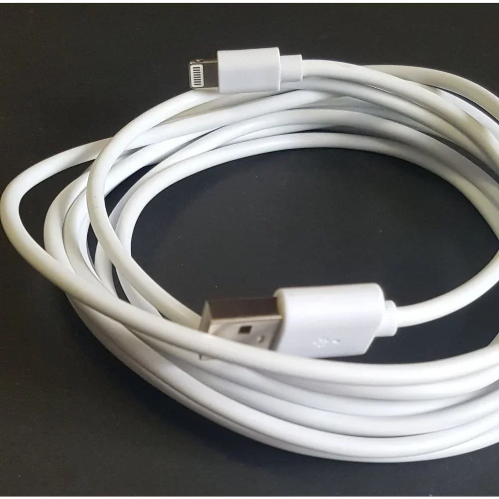 10 feet Long iPhone Charging Cable New White extra long cable